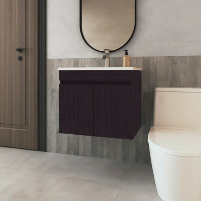 Coiffeuse Wengue avec 2 portes