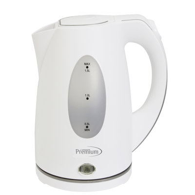 Premium 1,6 pte Bouilloire électrique en plastique