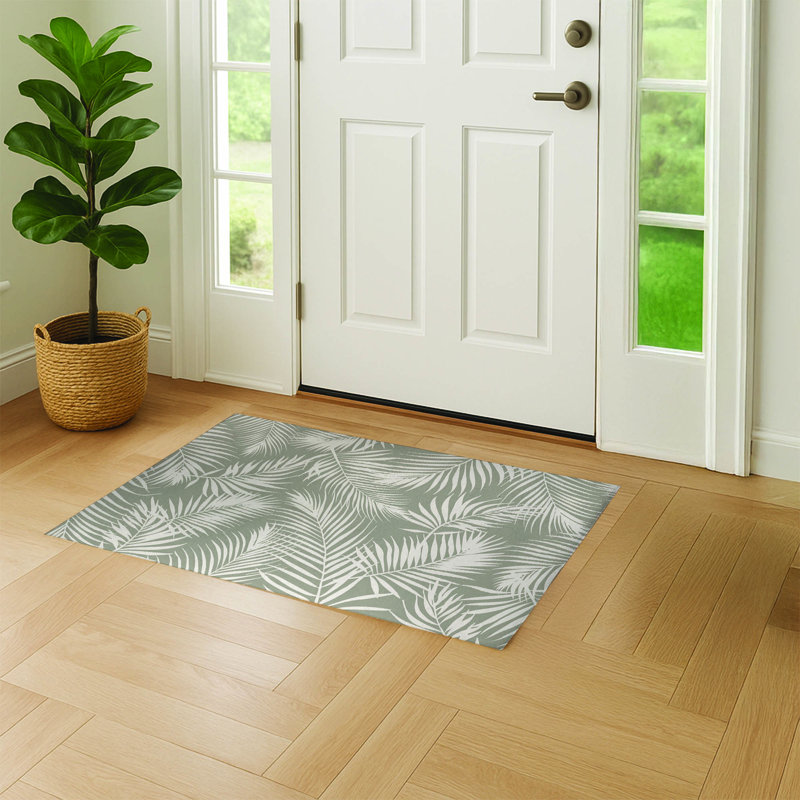 Paillasson Waving Palms, Taupe, L 24 po x L 36 po
