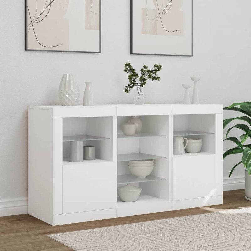Azariyah 123cm Sideboard, White