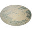 Tapis rond vert moderne 9X9