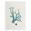 Corail antique antique - reproduction de toile seulement - non encadrée