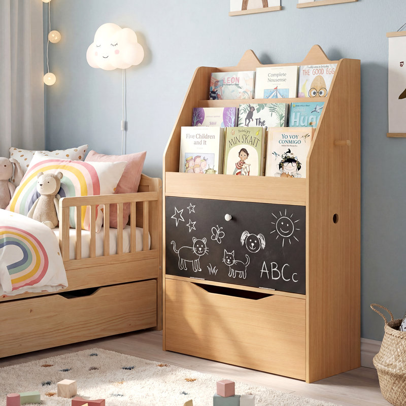 101 cm H x 30 cm W Bookcase, Brown