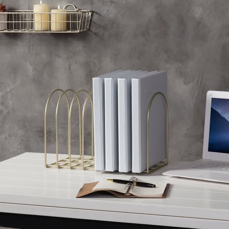 Metal 8 Slot Desktop File Organiser