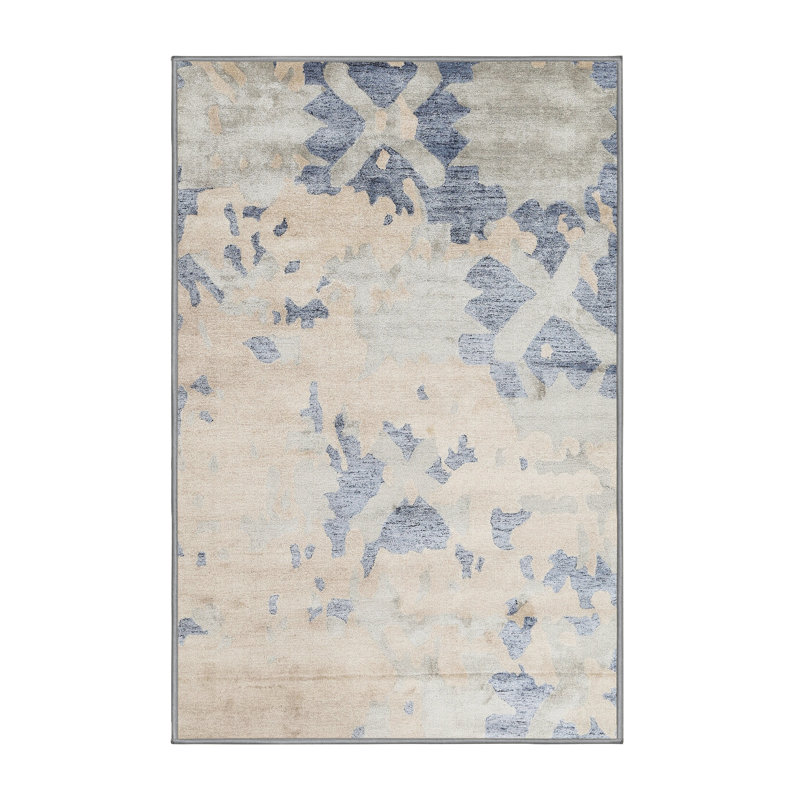 Abstract Indoor Rug, Rectangle 5' x 8'