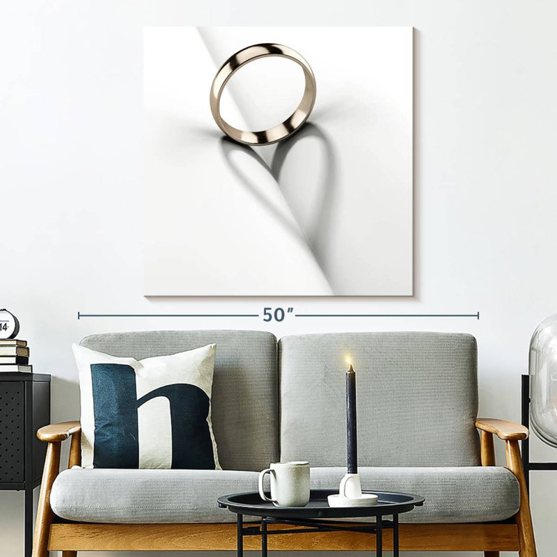 Hardie Wedding Ring Heart Shadow