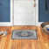 Mountview Oriental Area Rug in Navy/Ivory/Beige