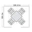 Pavillon de jardin Sojag Lucca 10 pi x 12 pi