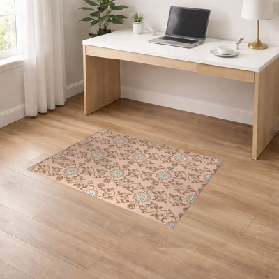 Tapis de bureau décoratif léger Ezimea
