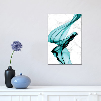 " Teal Ribbons I " by Irena Orlov