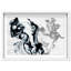Oliver Gal Ice Fire Abstract - Luxury Shadowbox Framed Wall Art-2058629442-2058629447