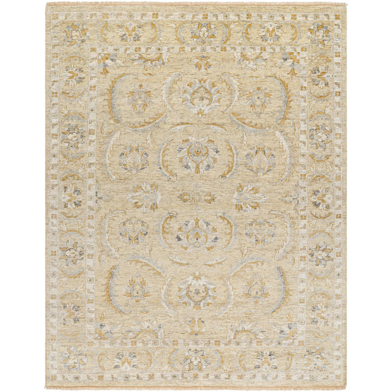 Revival Handmade Wool Abstract Area Rug, Rectangle 2' x 3'