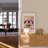 Solid Wood Picture Frame with Glass-20968661-20968660