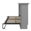 Twin-Size Murphy Bed That Folds Into A Cabinet