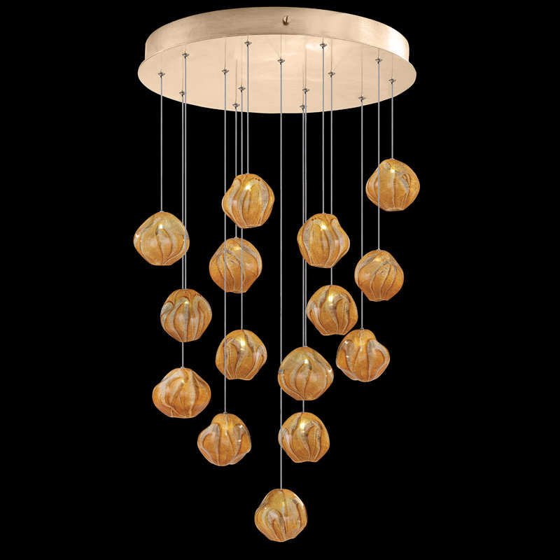 Vesta 15 - Light LED Pendant, Gold, Yes