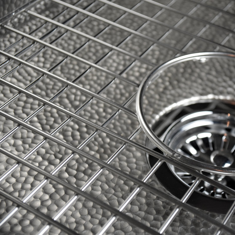 Grille d'évier 21 po x 15 po, Acier inoxydable