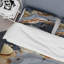 Ensemble de housse de couette moderne et or II-101242539