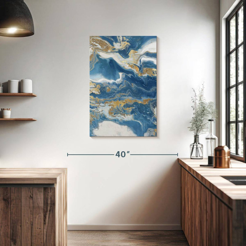 Avery Fluid Memories I, 36" H x 24" W