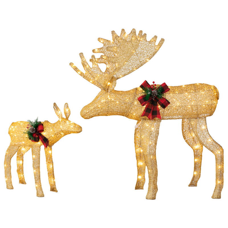  Orignal de Noël 2 pièces