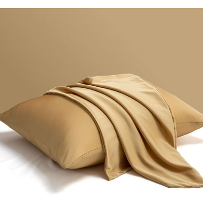 Luxe Mulberry Silk Pillowcases with Hidden Zipper (Set of 2)