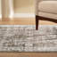 Tapis lavable à la machine à bordure délavée avec technologie AirFlo EVERWASH Haven, brun, 2 pi 6 po x 7 pi-126586813-126586814