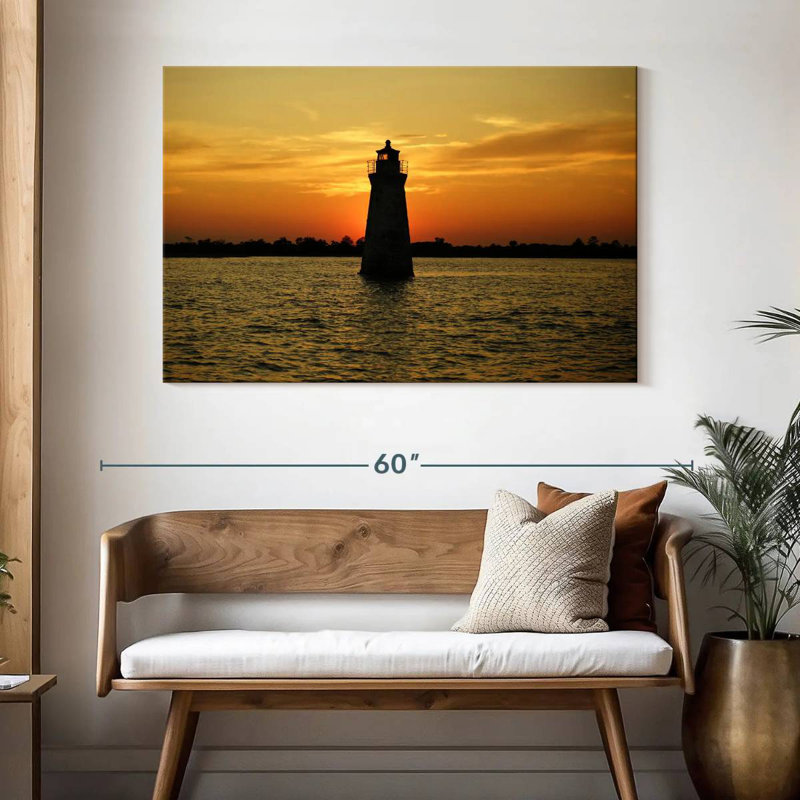 Phare d'Aletra Savannah, Géorgie, H 32 po x l 48 po