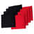 Noir/rouge sélectionné