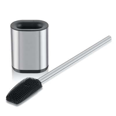 Toilet Tree Products Plastic Toilet Brush And Holder