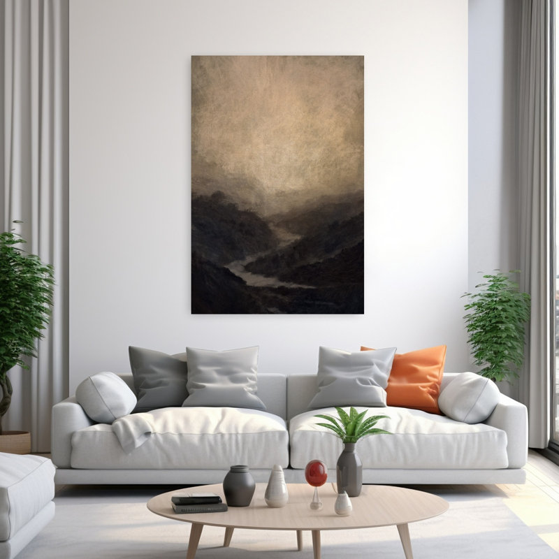 Art contemporain contemporain contemporain, H 60 po x l 40 po