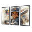 Ensemble de décorations murales Young Baseball - Futures étoiles - Sport-107181080-107181072