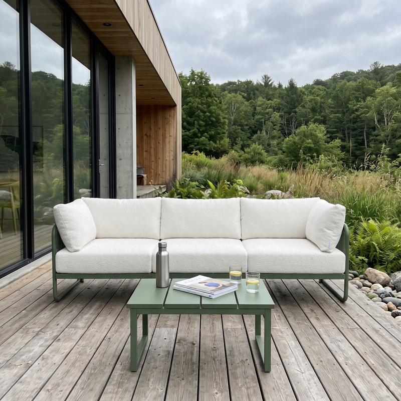 Sylva 3‑seater Modular Patio Sofa Set
