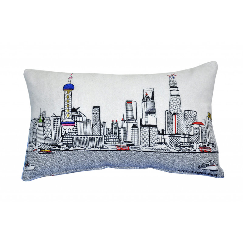 Coussin lombaire 24 po, Blanc