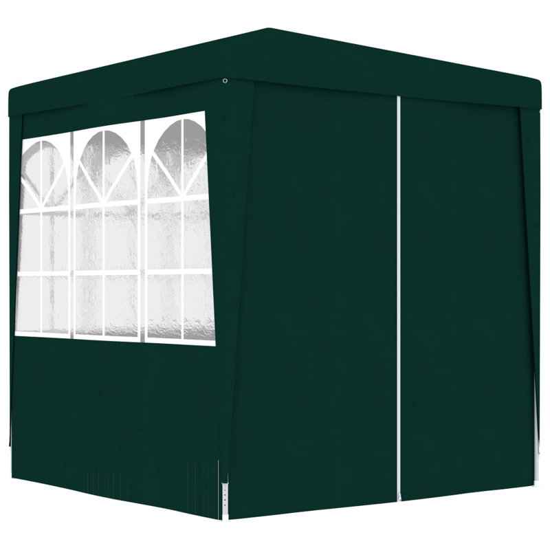 Saulters 2.5m x 2.5m Steel Party Tent, Green