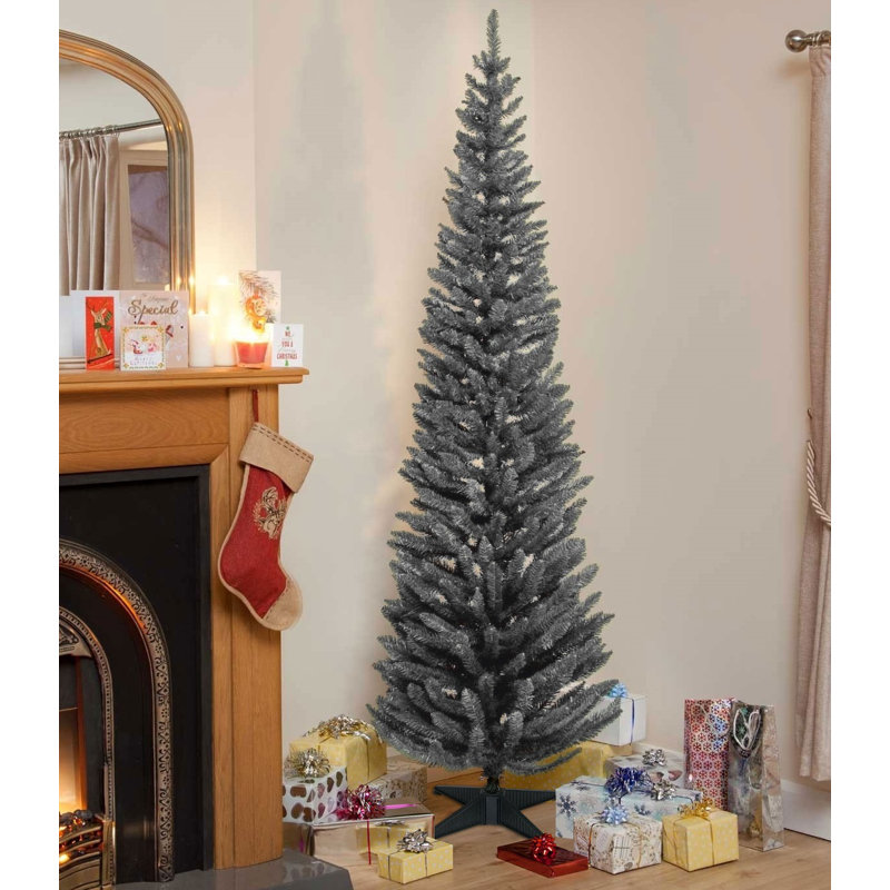 6.89' H Artificial Spruce Christmas Tree, 210cm