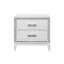 Table de chevet blanche