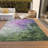 Machine Washable Indoor/Outdoor Cinead ACN1674 Purple Rug-104386971