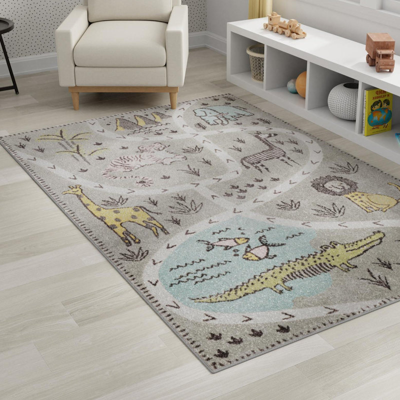 Whimsy Rug, Rectangle 6'1" x 9' 