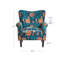 Fauteuil rembourré en polyester 30,3 po Modern-1612875389