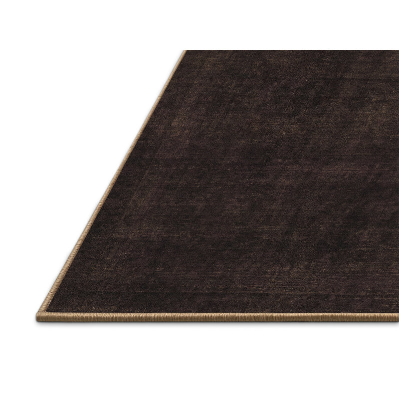 Tapis oriental brun clair 6 pi x 9 pi Clairene