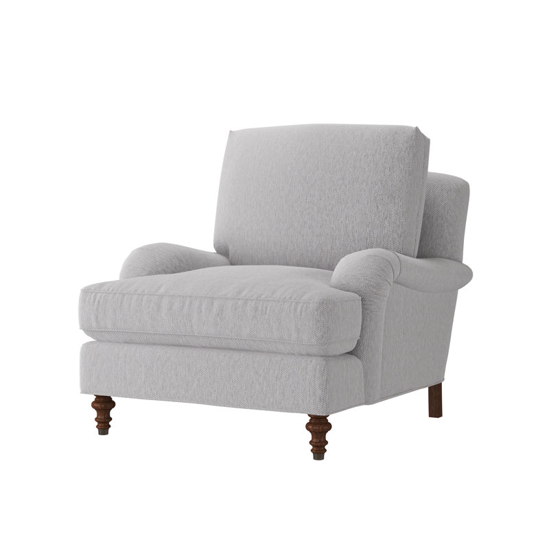 Fauteuil d'appoint Lotta, Hickory platine, Expresso