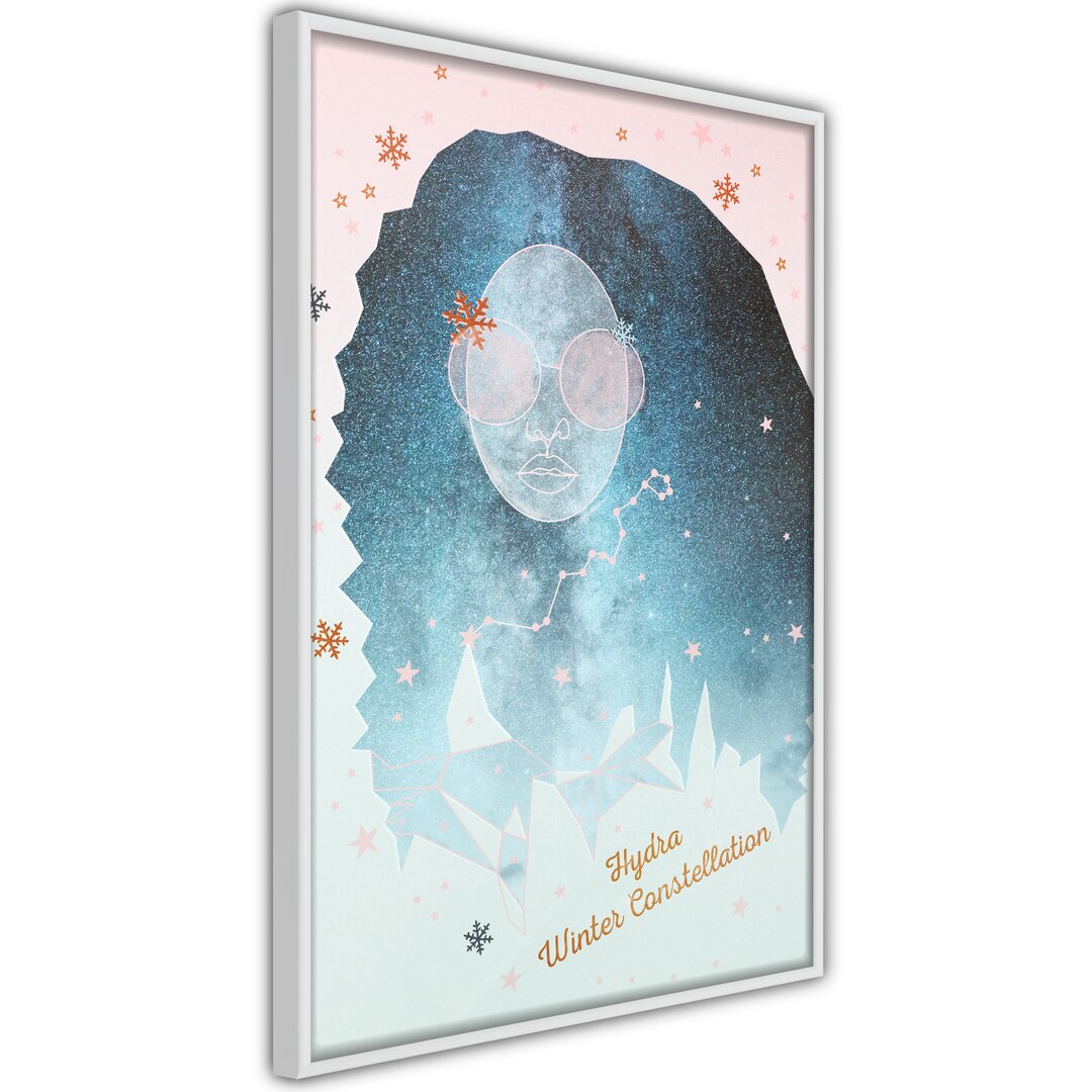 Gerahmtes Poster Winter Constellation