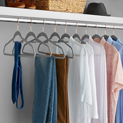Velvet Non-Slip Standard Hanger for Dress/Shirt/Sweater