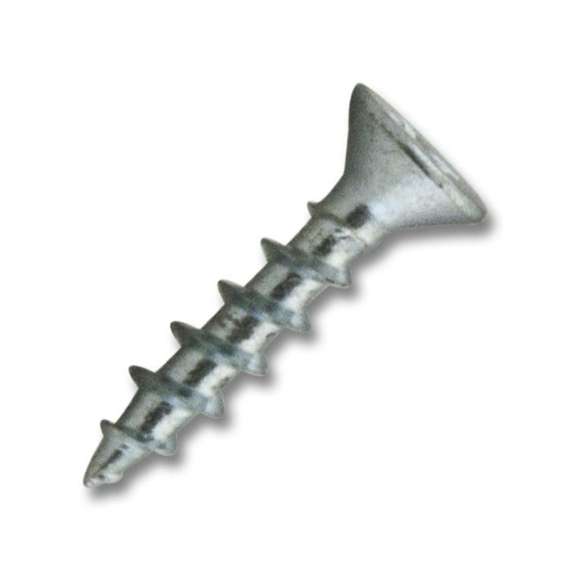 Zinc Philips Flat Head Coarse Thread, #5 x 5/8 in.