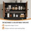 MDF Wall Bathroom Cabinet-1072861322