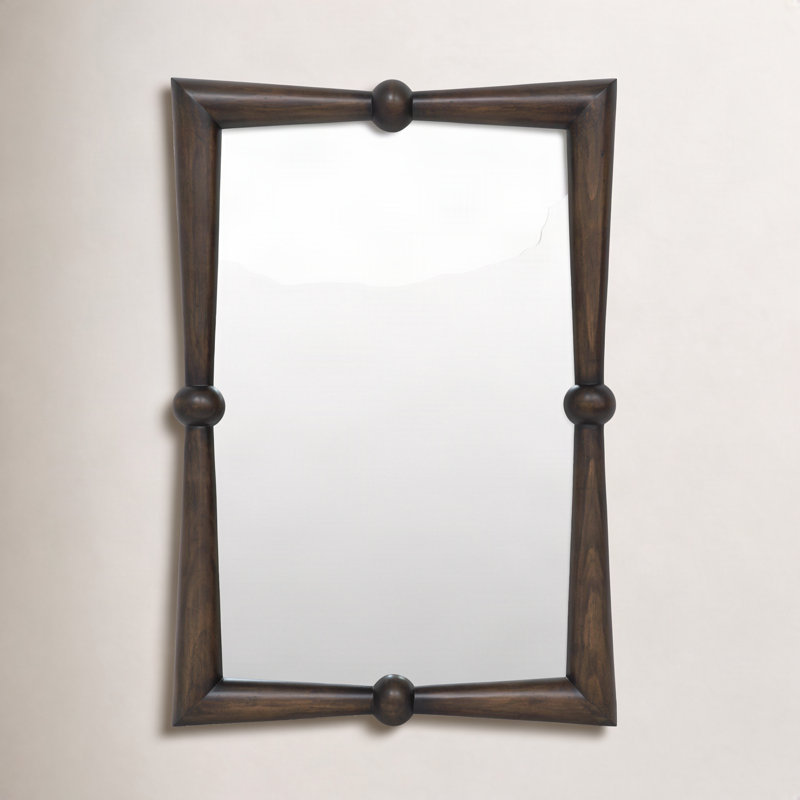  Galey Alix x Livabliss Prosper Mirror, 41" x 28", Brown