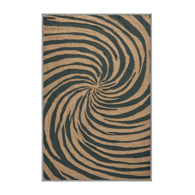Machine Washable Nature Gray Area Rug