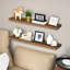 Atanacio 2 Piece Floating Shelves 100cm wide