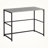 Candace Gray Wood-Look Finish Computer Desk with Black Metal Leg, 29.81" H X 39.88" W X 18.84" D-578274320