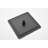 12" Rain Shower Head In Matte Black For Wall Mount - Natural Experience With Self-Cleaning Nozzle, Suits All Standard Arms, Follows American Pipe Connections Nozzle Luring Bath Experience, Works