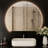 Arto Arch Lighted Backlit Bathroom Vanity Mirror Anti Fog Dimmable 3 Color Adjustable Wall Mirror-1399235416